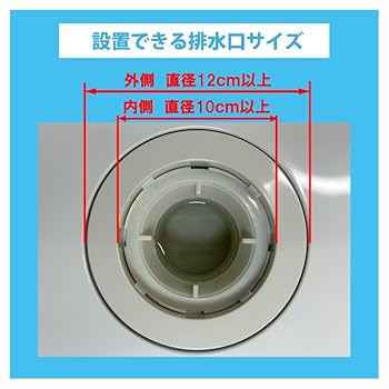Amazon｜お風呂の髪とり交換用ネット20枚入り 排水口 ふた 浴室